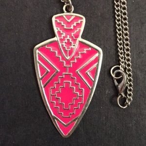 Aztec Pink Necklace